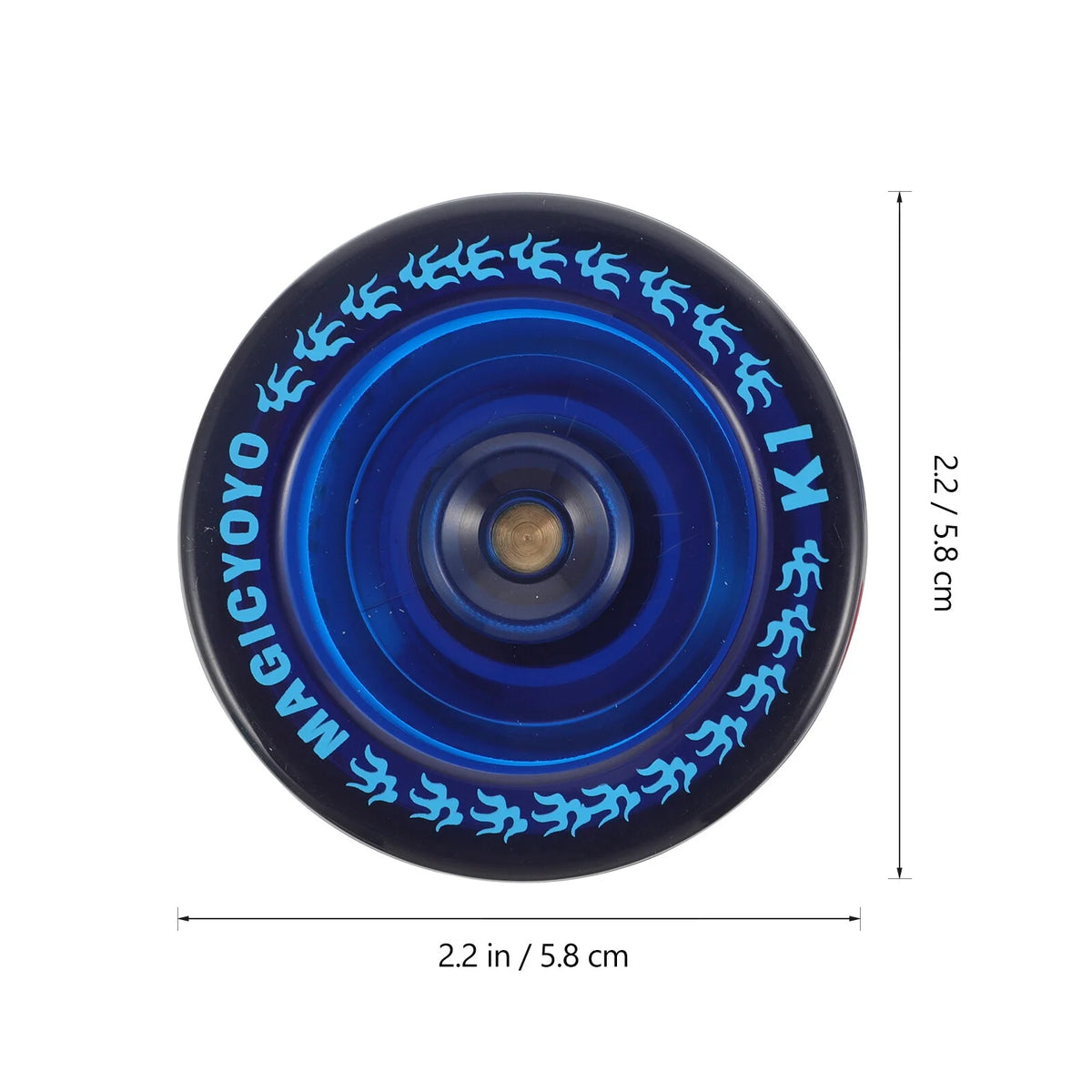 2pcs Plastic Yoyo Ball Kid Toy J11566