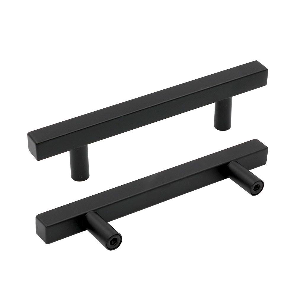 Matte Black Cabinet Handles and Knobs 20 Pack C84952