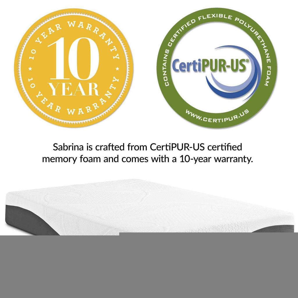 12x22 Queen Memory Foam Mattress W762869