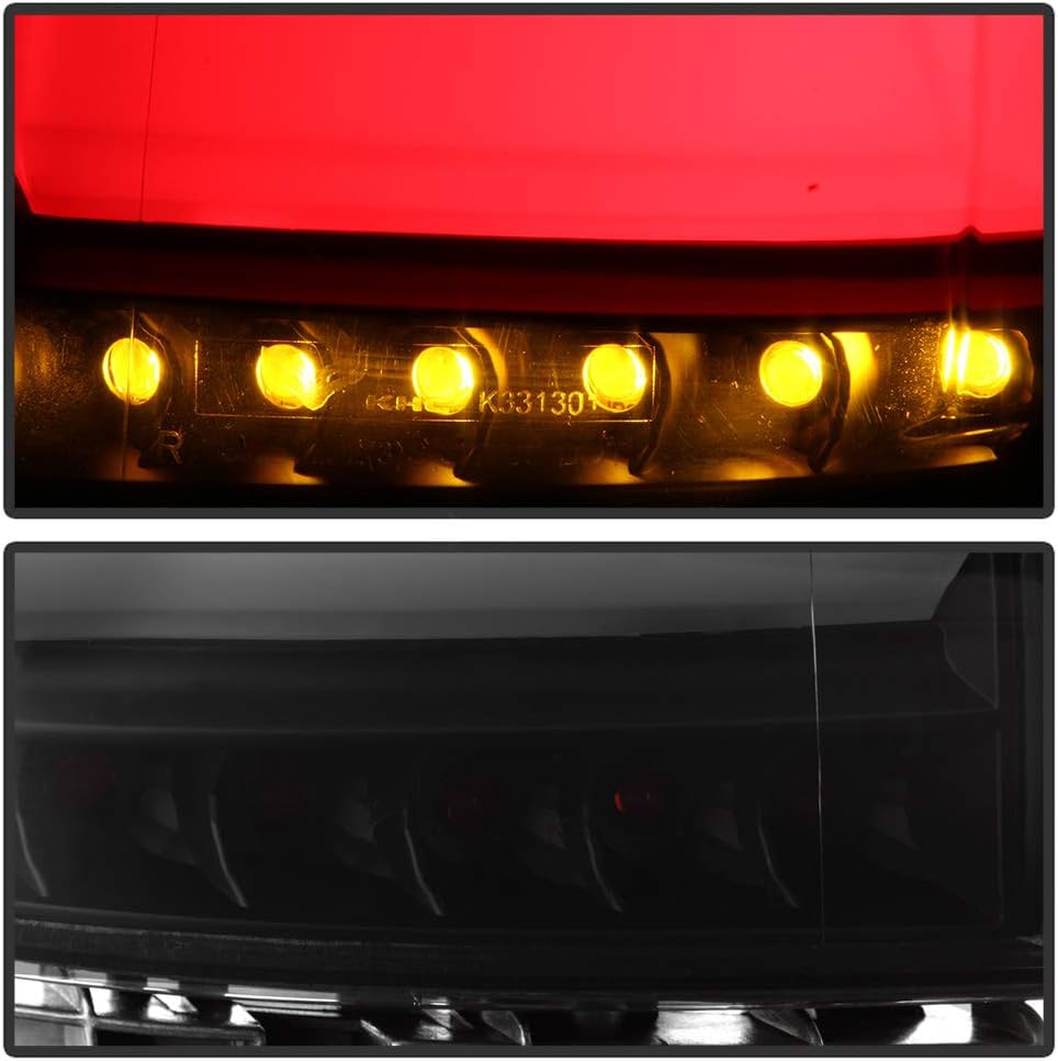 Black Smoke LED Tail Lights 4pcs Set V760