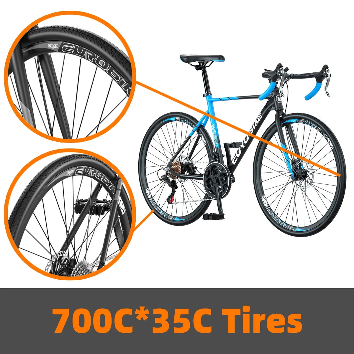 54cm Frame 700C*35C Wheels Bicycle E122779
