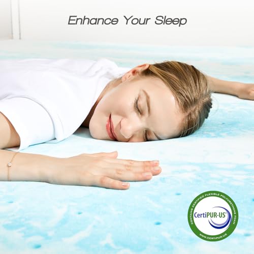 3 Inch Gel Infused Memory Foam Mattress Topper Full F2259