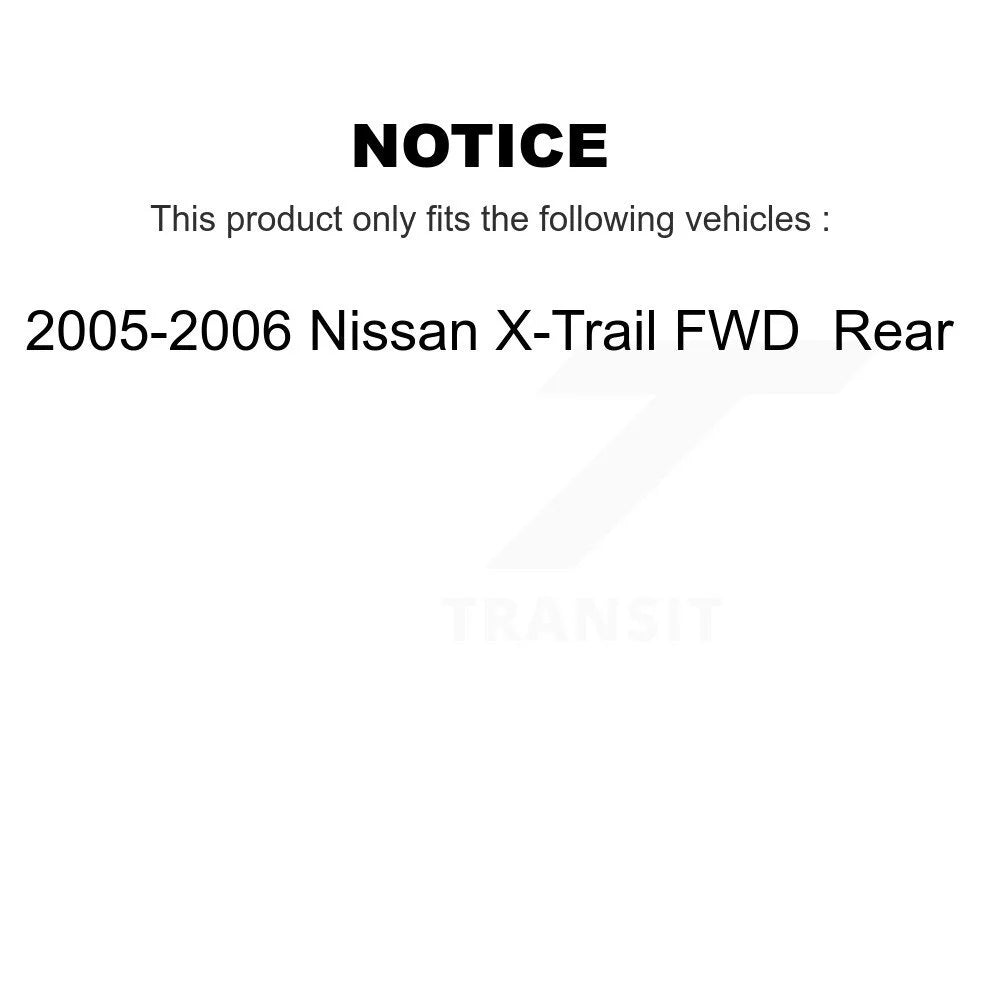 Rear Wheel Bearing for Nissan X-Trail FWD T1862