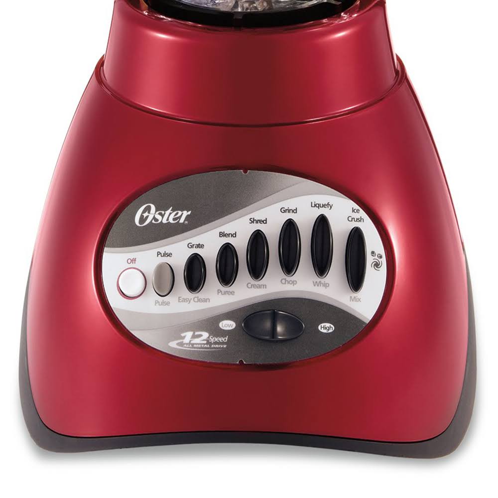 12-Speed Blender, 6-Cup Capacity, Metallic Red K827