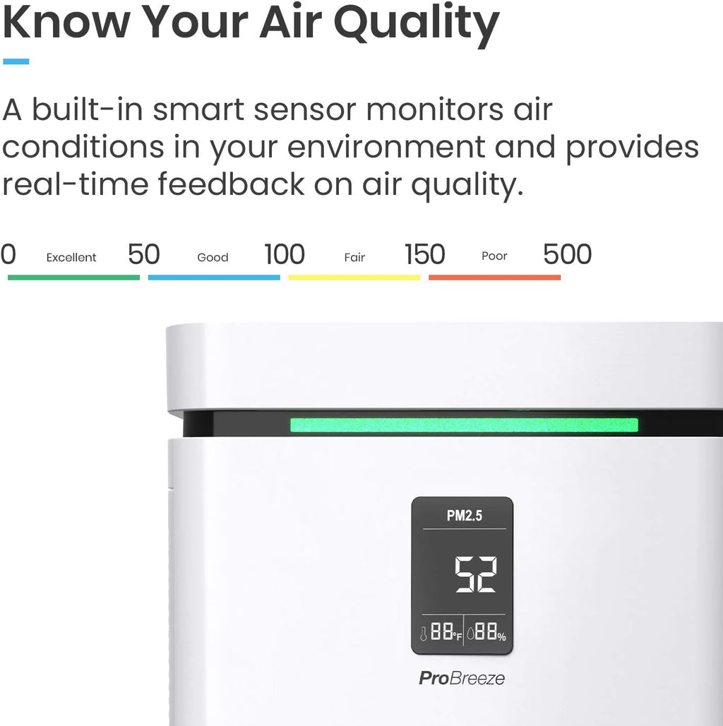 Large Air Purifier True HEPA H13 Filter X183629