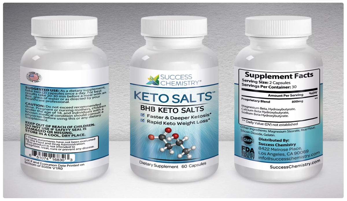 Keto Salts Supplement with Minerals N58978