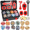 Bey Battling Top Burst Gyro Toy Set, 12 Spinning Tops 3 Launchers 1 Grip R559475