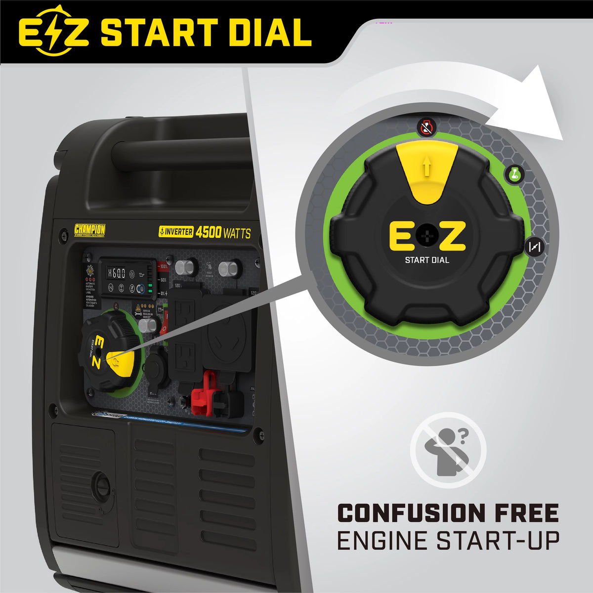 4500-Watt Wireless Remote Start Inverter Generator A9767