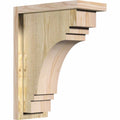 Rough Sawn Douglas Fir Corbel with Backplate V9658