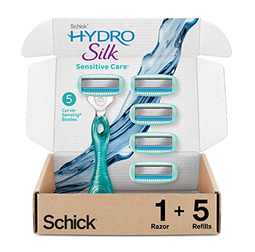 5 Moisturizing Razor Blade Refills with Shower Hanger, 6 Count G834702
