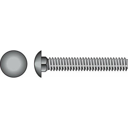 1/4 Dia. x 4 in. L Stainless Steel Carriage Bolt 25 Pk H32087