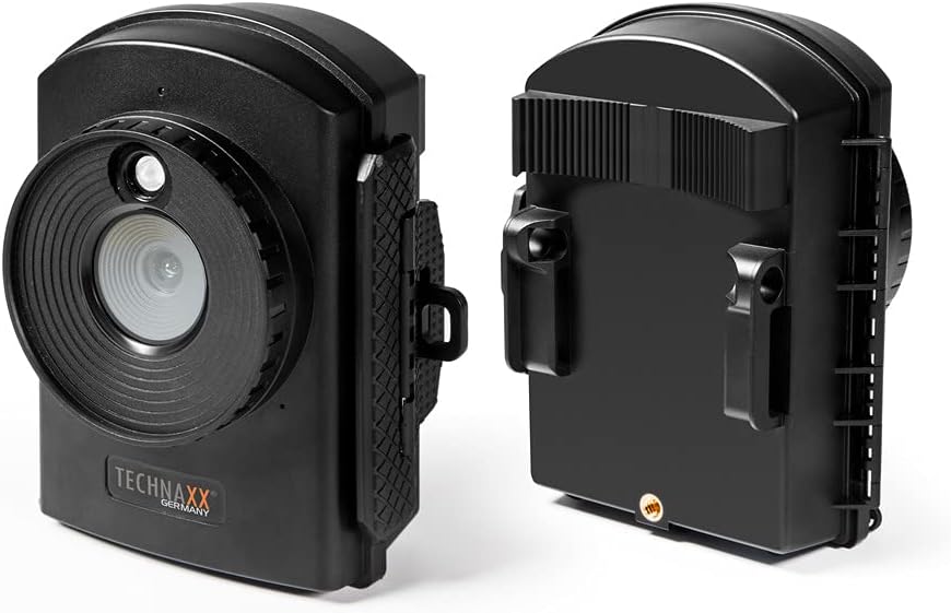Time Lapse Camera Built-in Microphone & Speaker FullHD Battery Operated Black C597308