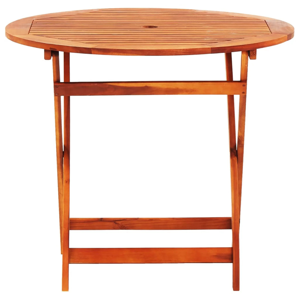 Folding Garden Table Solid Eucalyptus Wood T39800