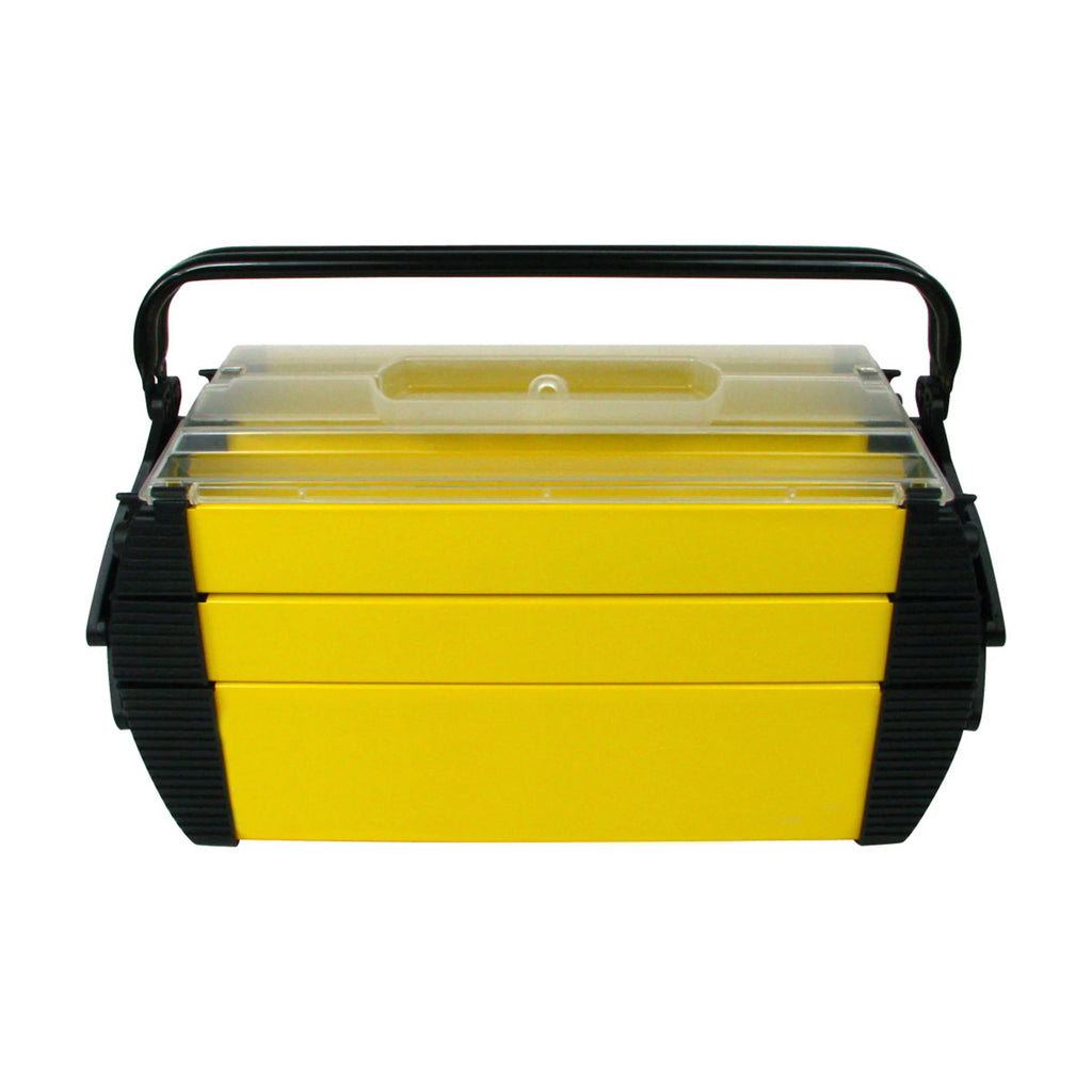 3-Tier Portable Plastic Tool Box with 5 Compartments E1939