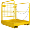 Forklift Safety Cage Heavy Duty Steel Folding Storage N773140