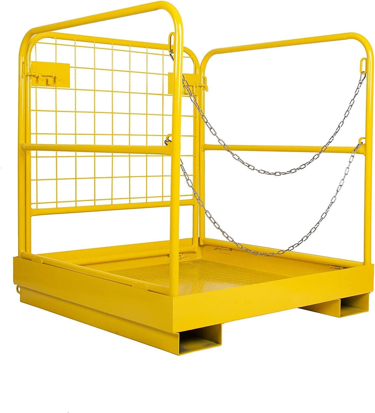 Forklift Safety Cage Heavy Duty Steel Folding Storage N773140