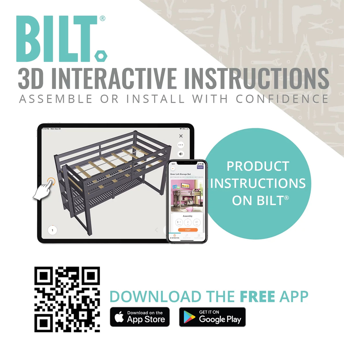 Black Twin Loft Storage Bed E149145
