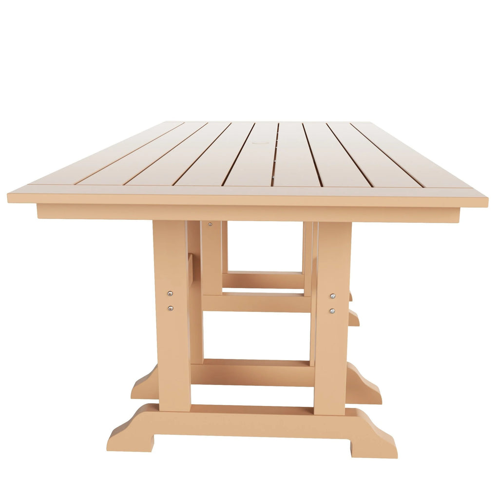 All Weather Rectangular Patio Dining Table A4125