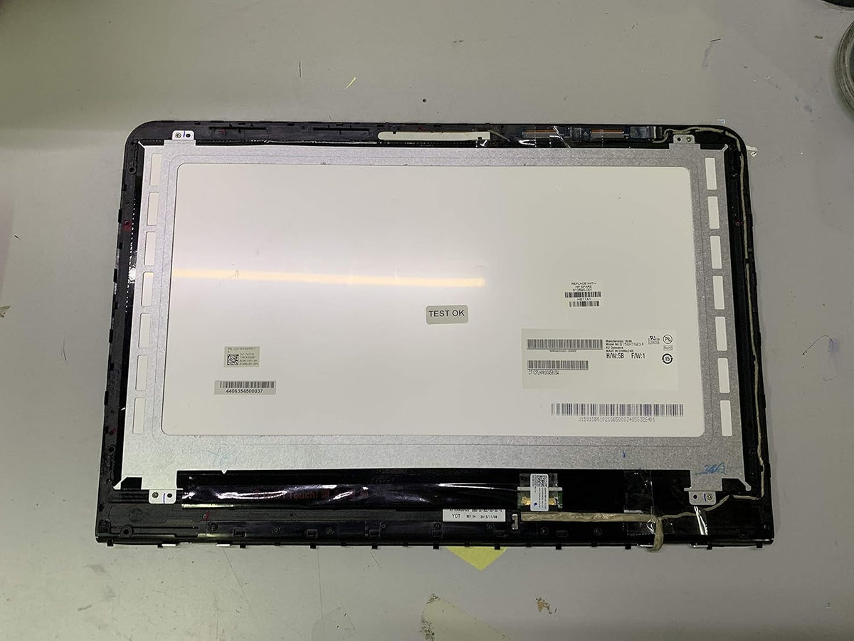 15.6 FHD LCD Screen LED Display Touch Digitizer Bezel Frame Assembly for HP Envy Z600