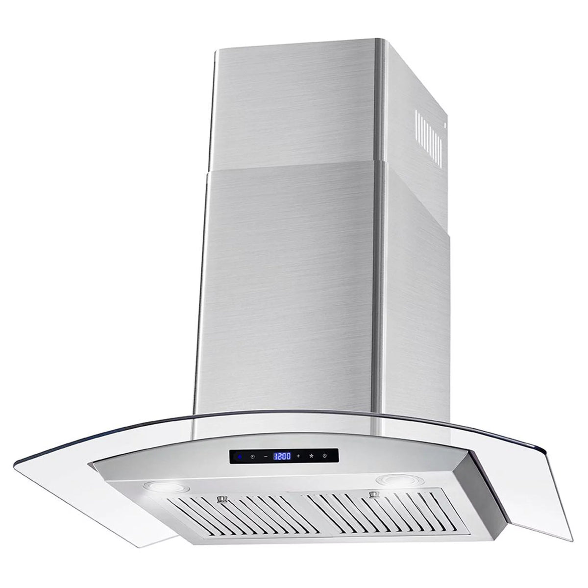 2 Piece Kitchen Appliance Package with Gas Range and Wall Mount Range Hood C8569