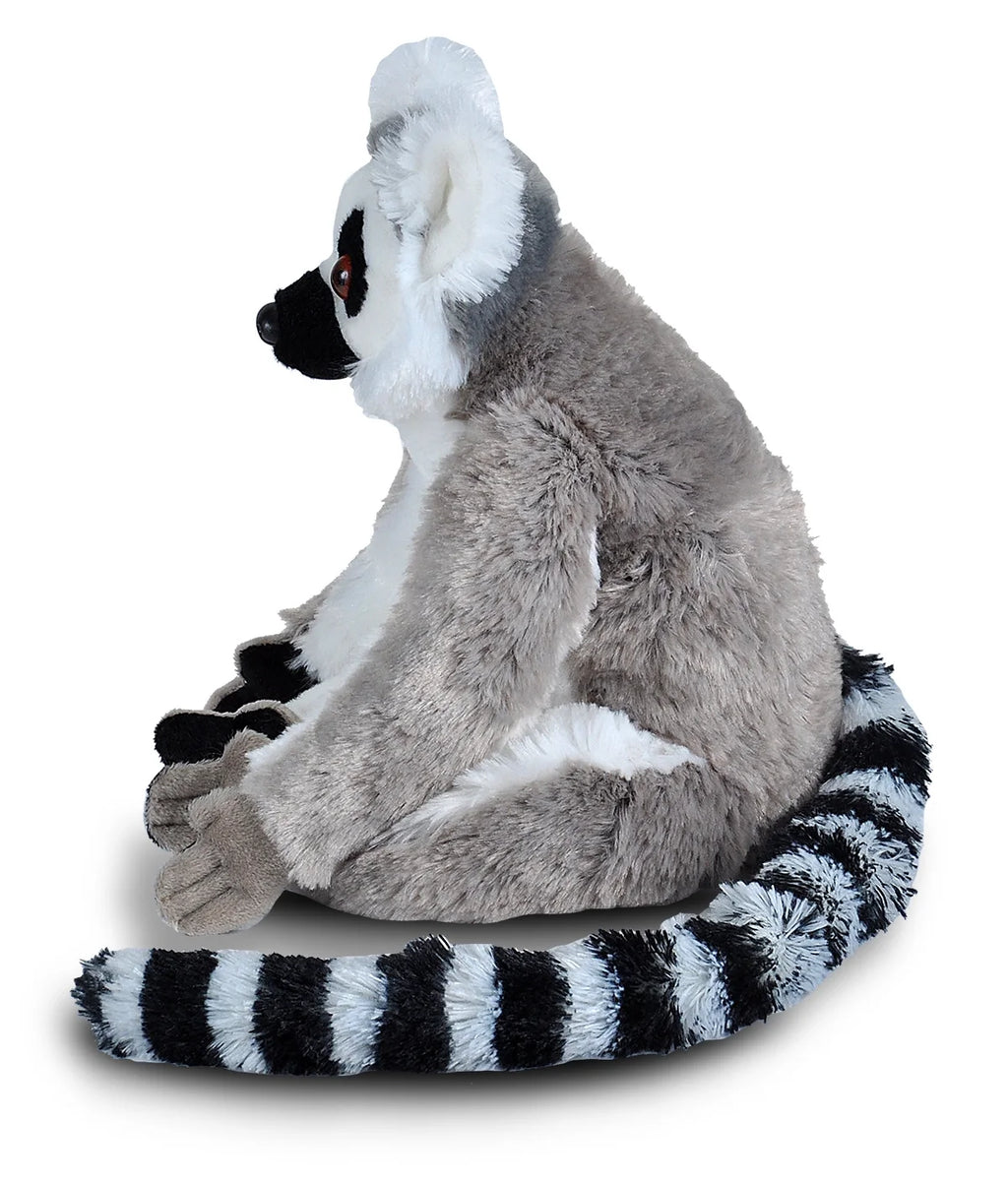 Ring Tailed Lemur Plush Stuffed Animal, 12 Inches L255