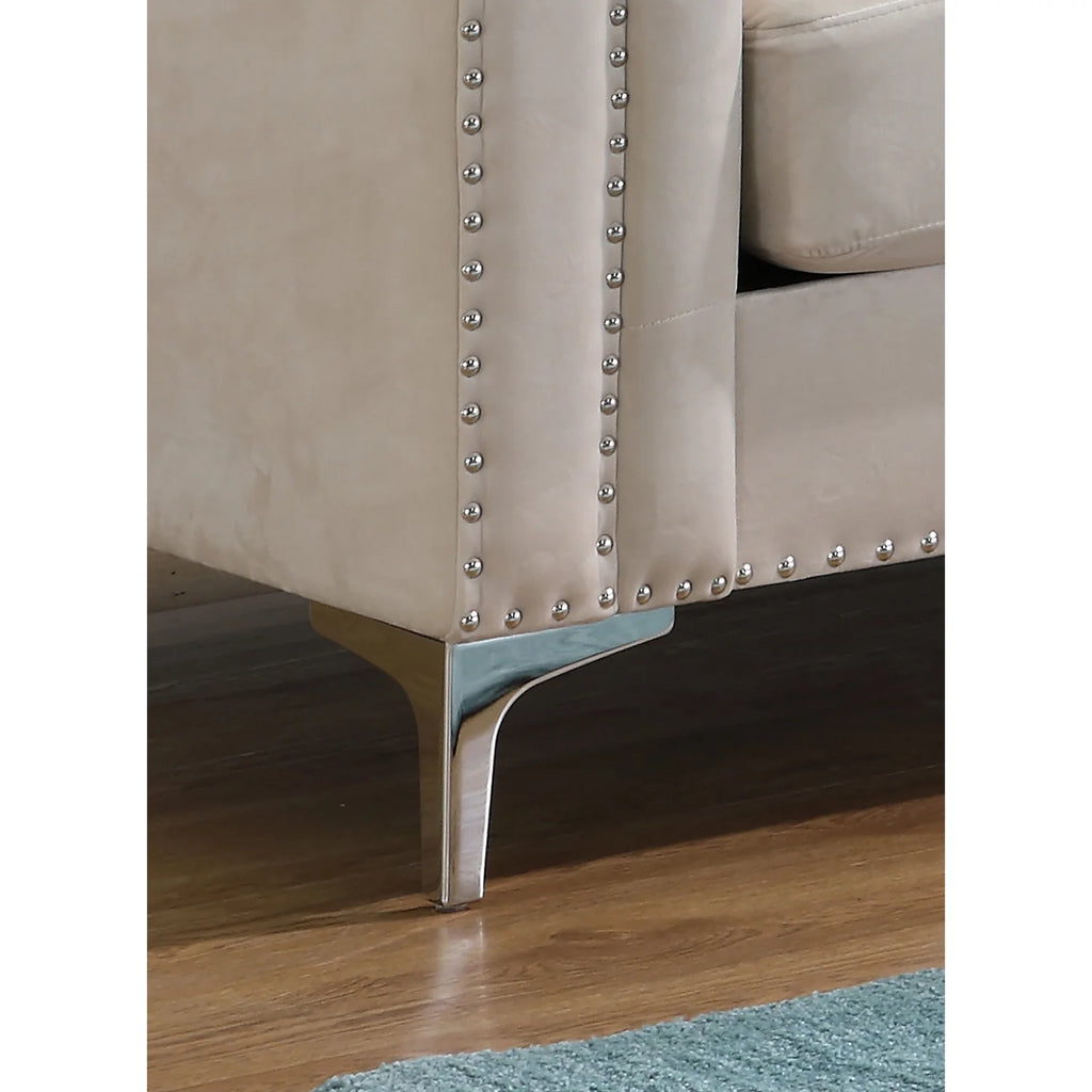 Ivory Sofa ( 2 Boxes ) E886847
