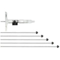 0-6 in. Digit Counter Depth Micrometer with 2.5 in. Base O531235