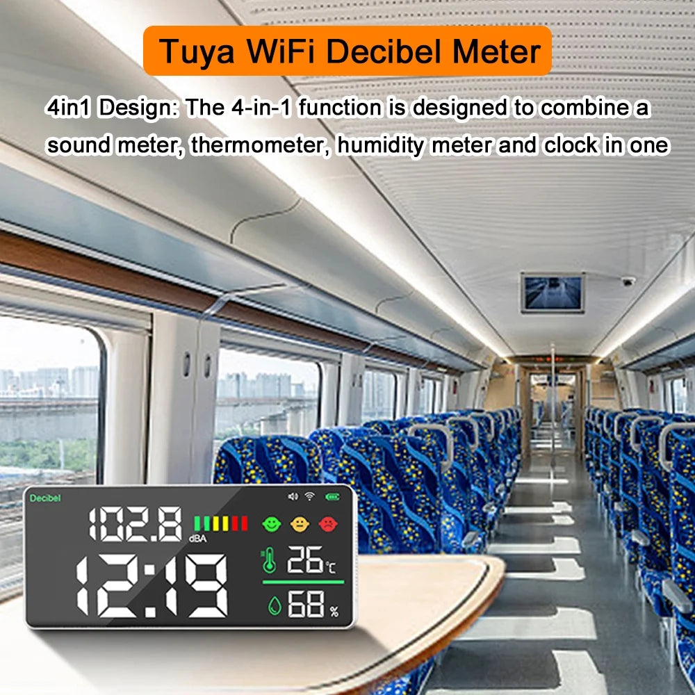 11inch Color Display WiFi Decibel Meter I159380