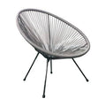 Gray Weave Lounge Chair J812