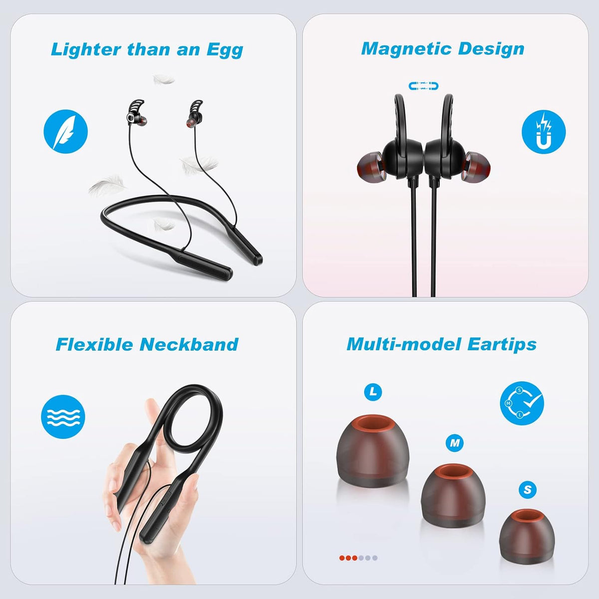 Wireless Bluetooth Noise Cancelling Headphones with Microphone, Pack of 2 R3862