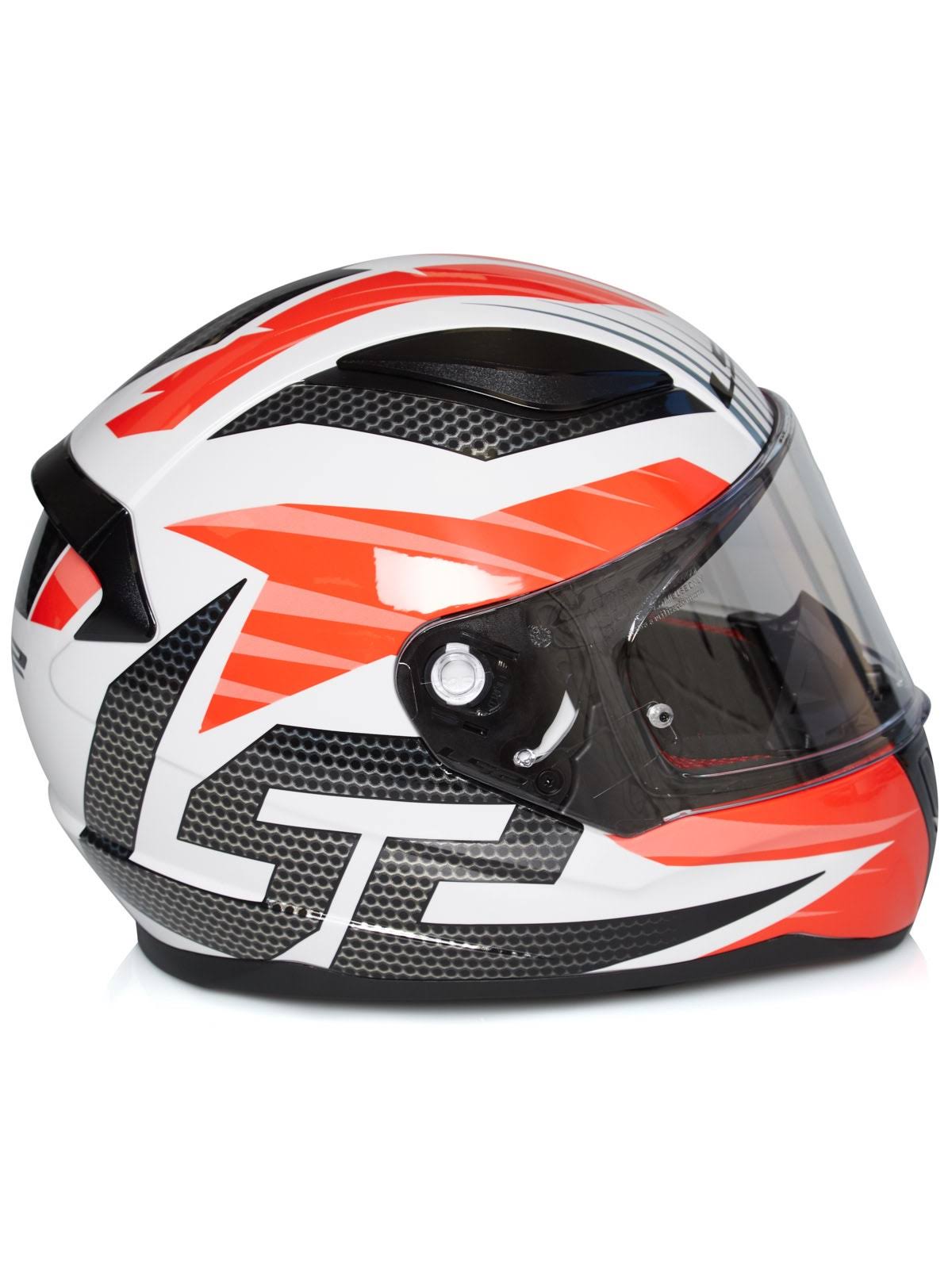 White Red Helmet P8767