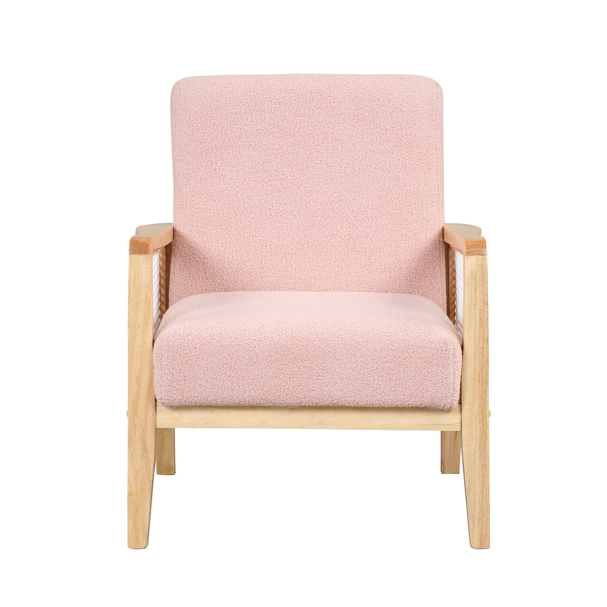 Pink Plush Velvet Dining Side Chairs J72003