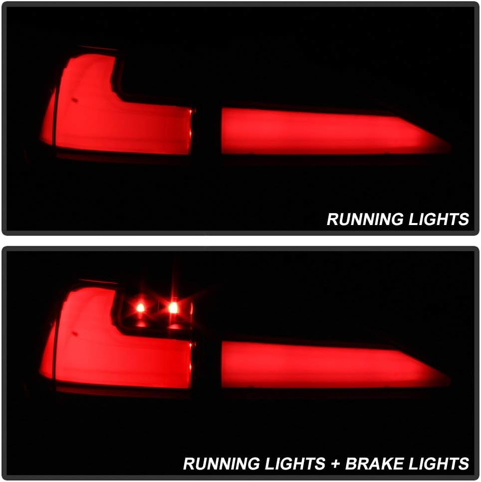 Black Smoke LED Tail Lights 4pcs Set V760