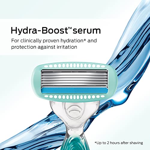 5 Moisturizing Razor Blade Refills with Shower Hanger, 6 Count G834702