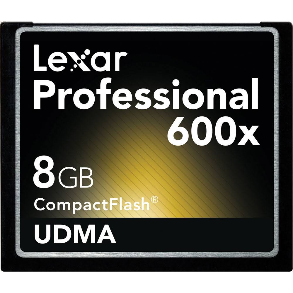 8 GB 600x CompactFlash Flash Memory Card I3385