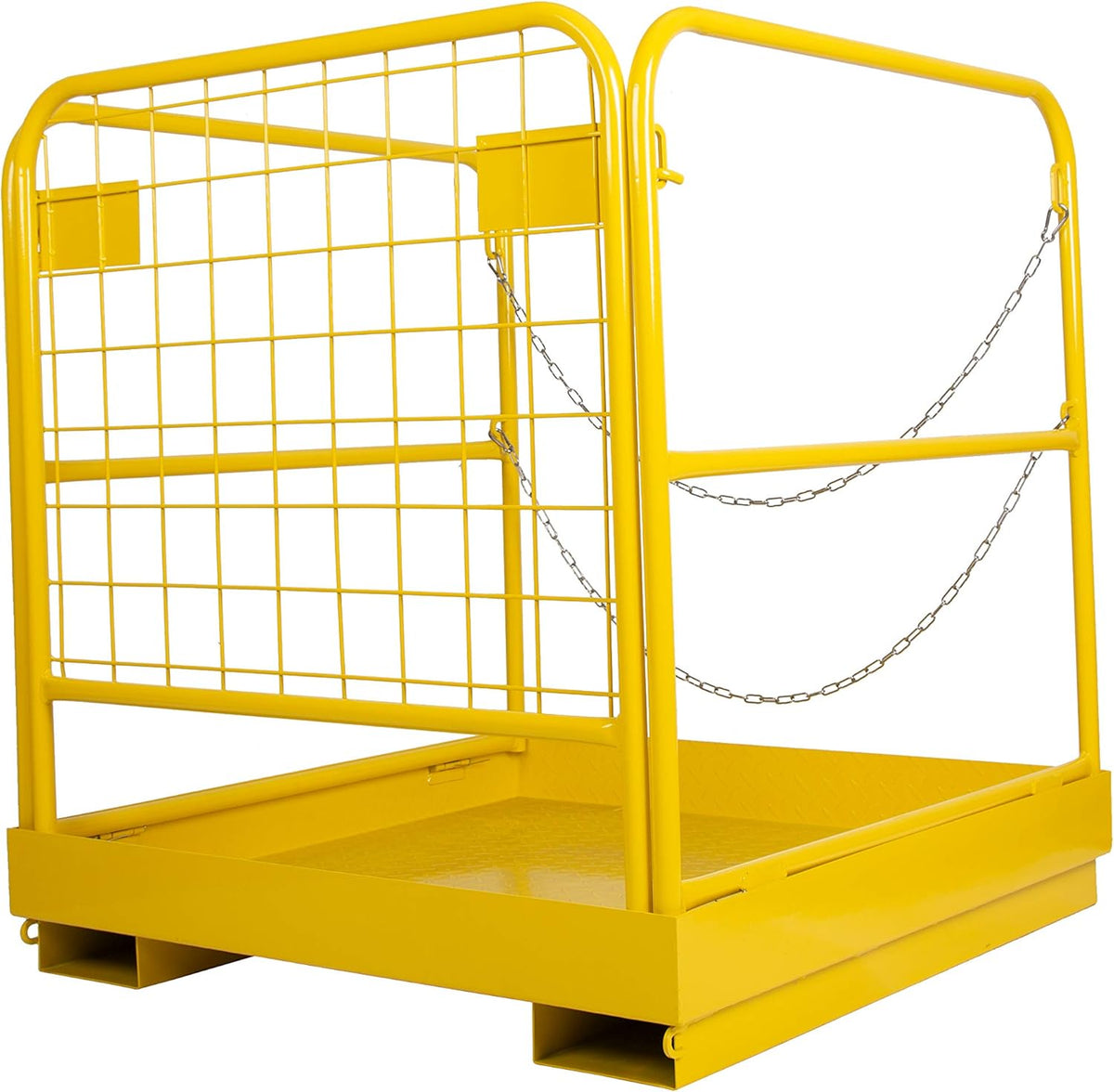 Forklift Safety Cage Heavy Duty Steel Folding Storage N773140