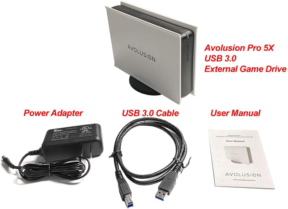 4TB USB 3.0 External Hard Drive White Pack of 2 Z378