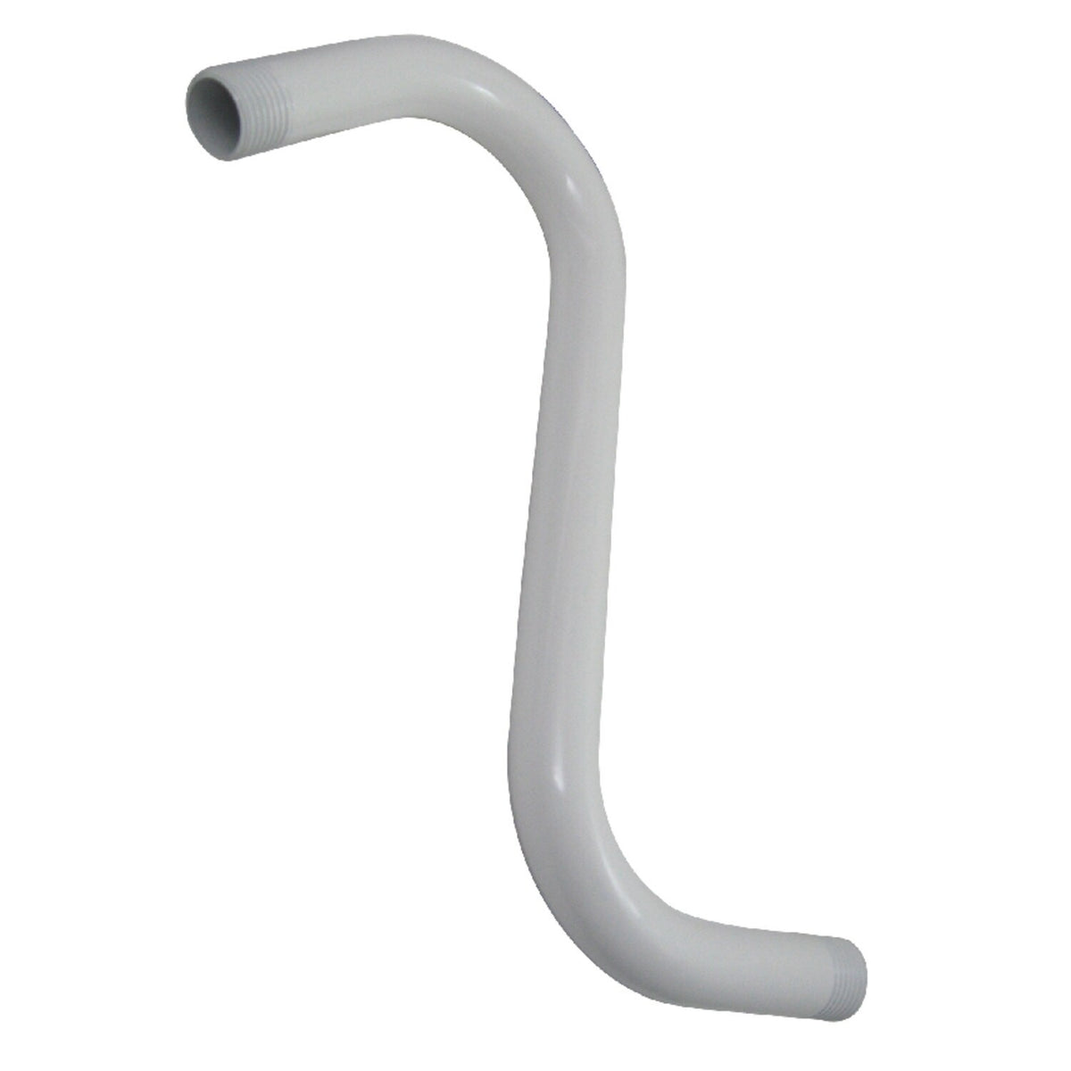 Matte Black 8 Inch S-Shape Shower Arm M35657