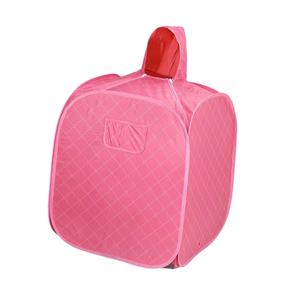 Pink Portable Personal Steam Sauna with Hood L118052