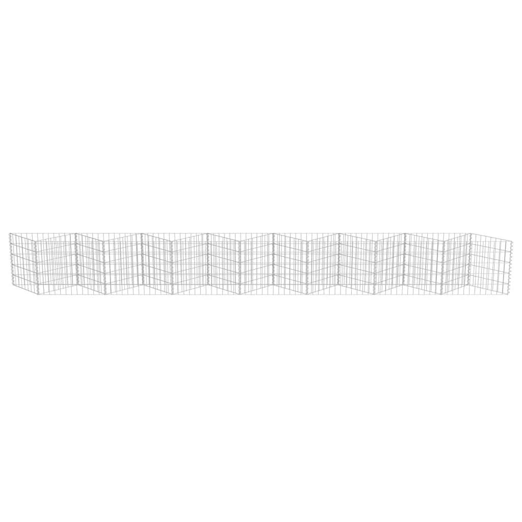 Galvanized Steel Gabion Wall X4039