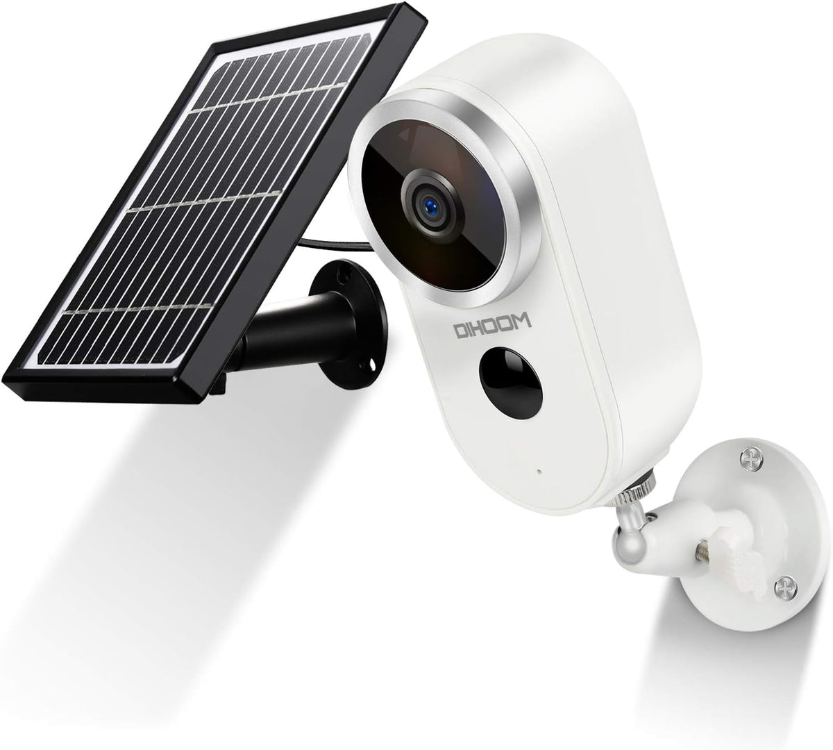 Outdoor Solar Security Camera Wireless 1080P Rechargeable Battery Powered WiFi Camera 2 Way Audio HD Video Wirefree IP Camera Motion Alarm Home Surveillance Camera System L537127