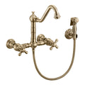 Wall Mount Faucet with Cross Handles L291