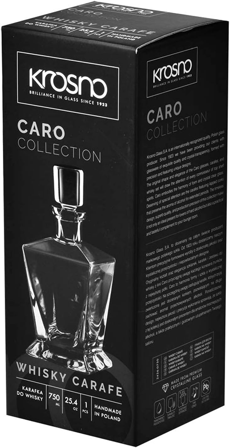 Whiskey Decanter Carafe with Stopper 25.4 oz L643488
