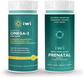 Omega-3 & Prenatal Multivitamin Bundle, 30 Servings, Vegan Plant-Based H83586