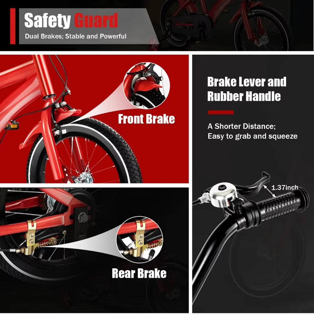 14 inch Kids Bike with Training Wheels D842