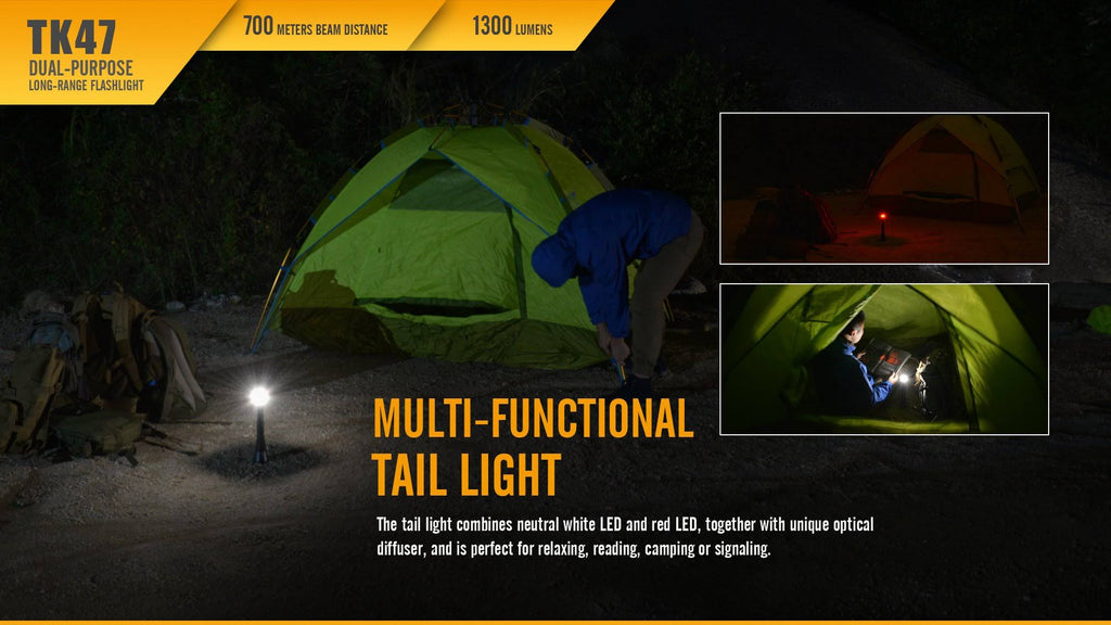 Black LED Flashlight P4546