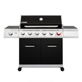 6-Burner Gas Grill with Sear Burner and Side Burner Z796372