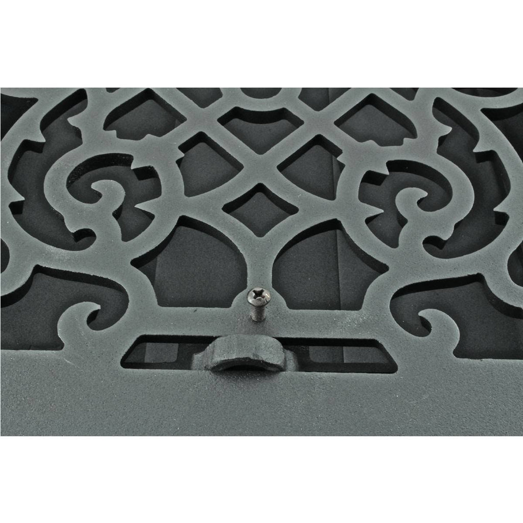 Cast 10 x 12 Duct Floor Heat Register Louver Vent S186901
