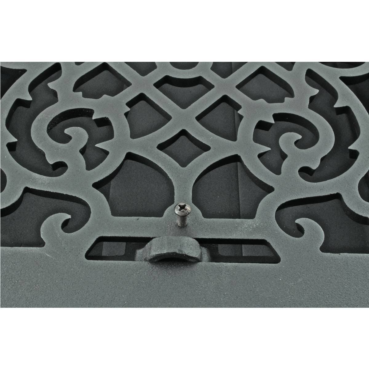 Cast 10 x 12 Duct Floor Heat Register Louver Vent S186901