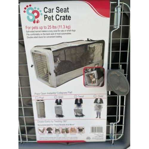 Pet Dog & Cat Car Seat Crate X7803